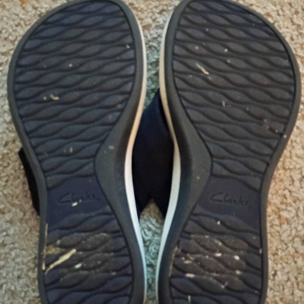 Like New, Clarks Cloudstepper Sandals - image 3